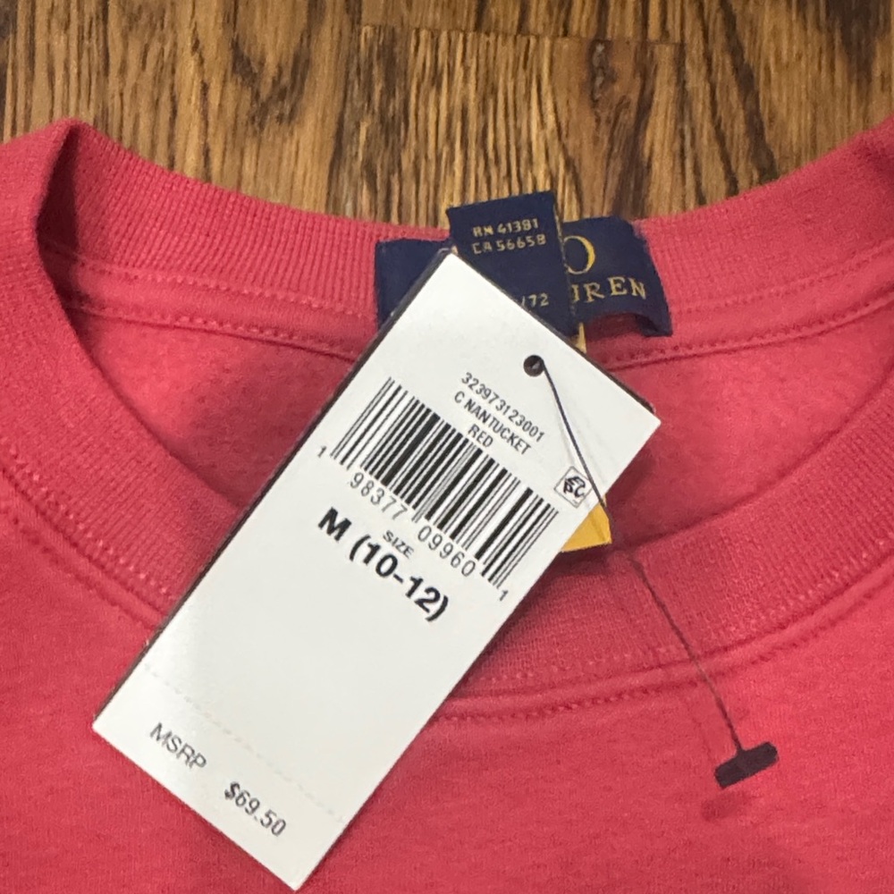 Polo by Ralph Lauren Kids Pink Sweatshirt - Picture 3 of 3